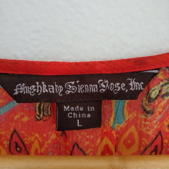 Mushkaby Sienna Rose beaded blouse - Picture 5 of 5